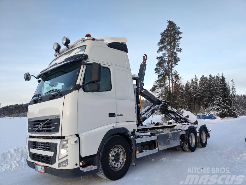 Volvo FH540 6x4 multilift koukkulaite Hook lift trucks