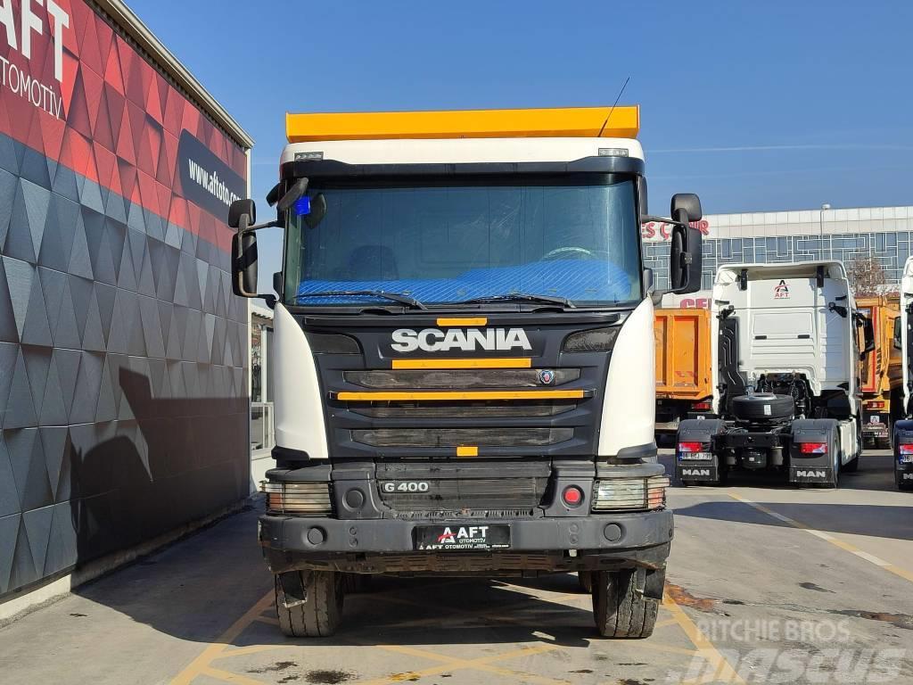 Scania 2015 G 400 E5 AC HARDOX TIPPER Camion ribaltabili