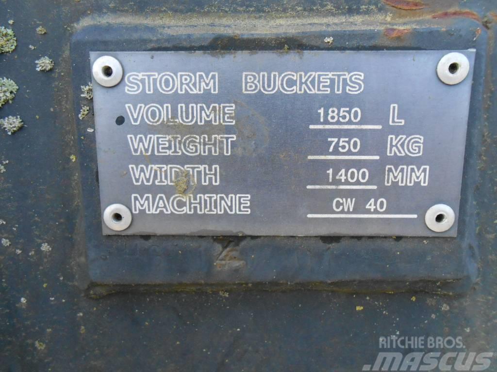  Storm GEBRUIKTE DIEPLEPEL CW40 1400mm Benne