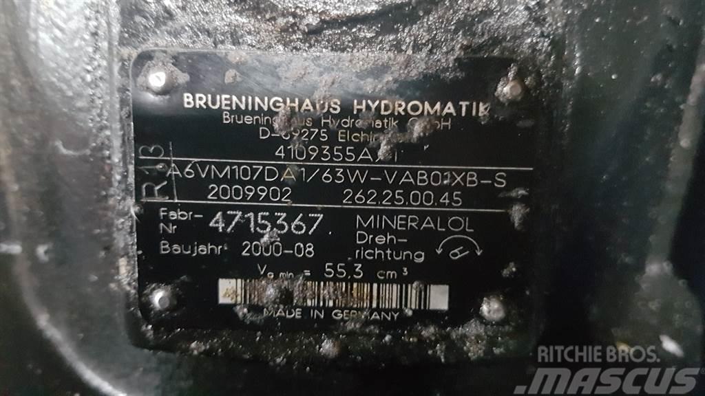 Ahlmann AS14- R902009902-Hydromatik A6VM107DA1/63W-Motor Componenti idrauliche