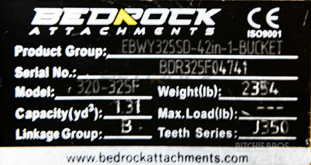 CAT 42" Severe Rock Bucket 20D/E,322B/C,323F,324D,325F Altro