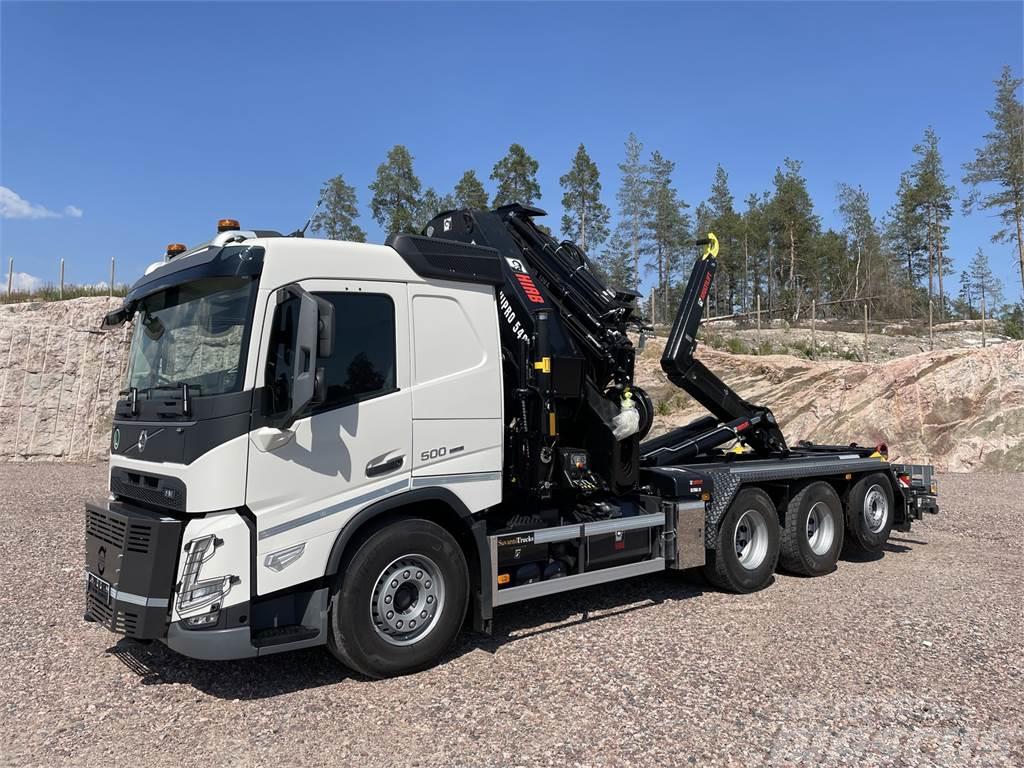 Volvo FM500 8x4 Crane trucks