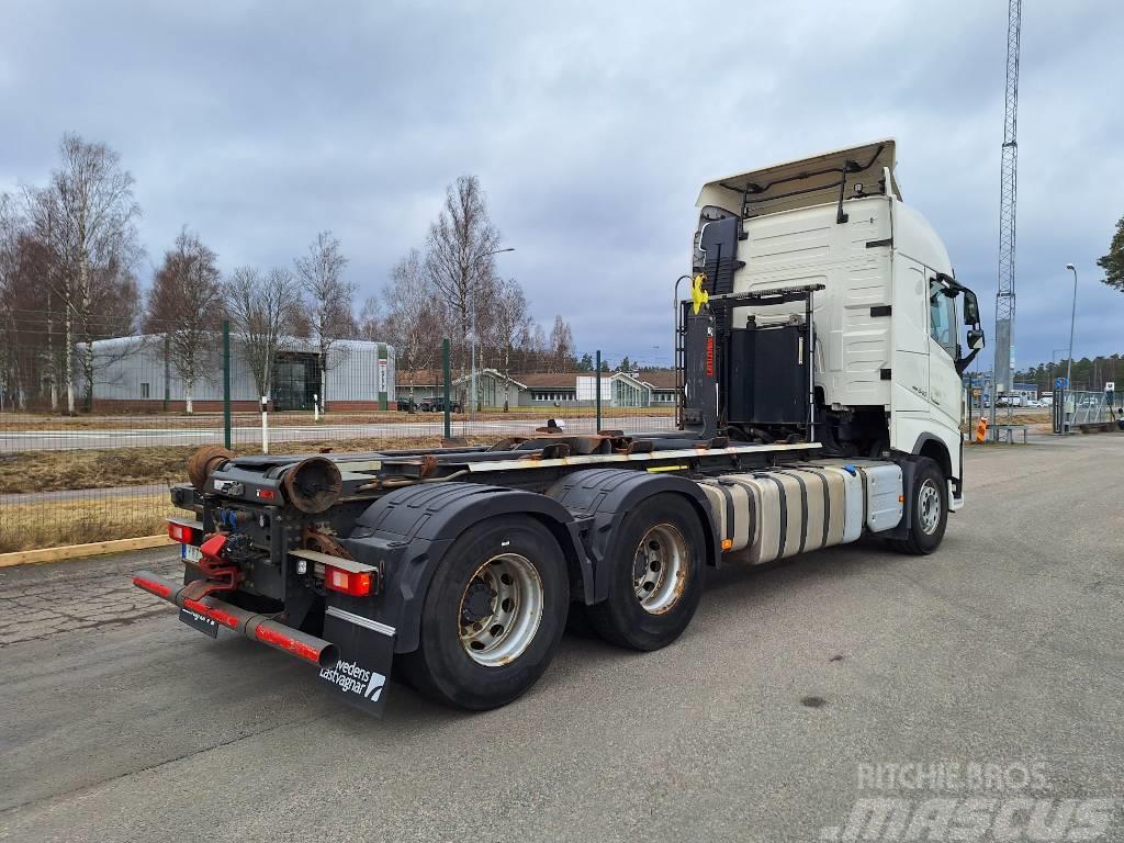 Volvo FH 6x2 Lastväxlare Camion con gancio di sollevamento