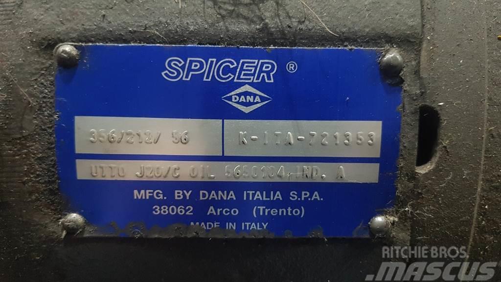 Spicer Dana 356/212/56 - Mecalac 714 MW - Axle Assi
