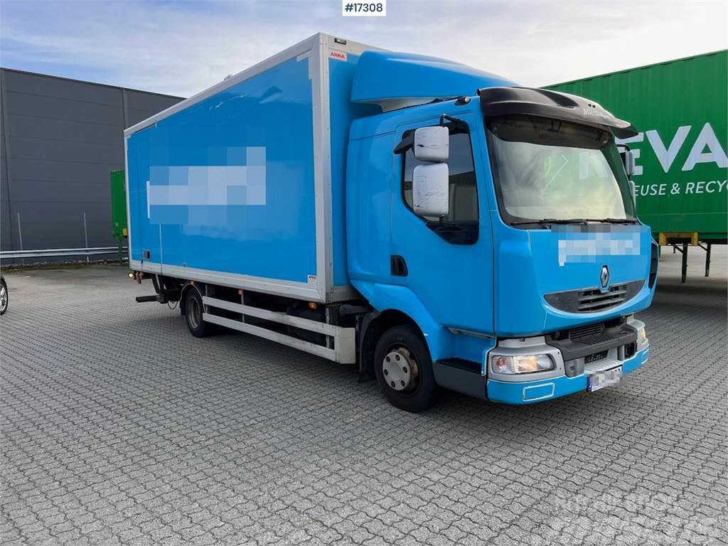 Renault midlum 4x2 w/ zepro lift Box body trucks