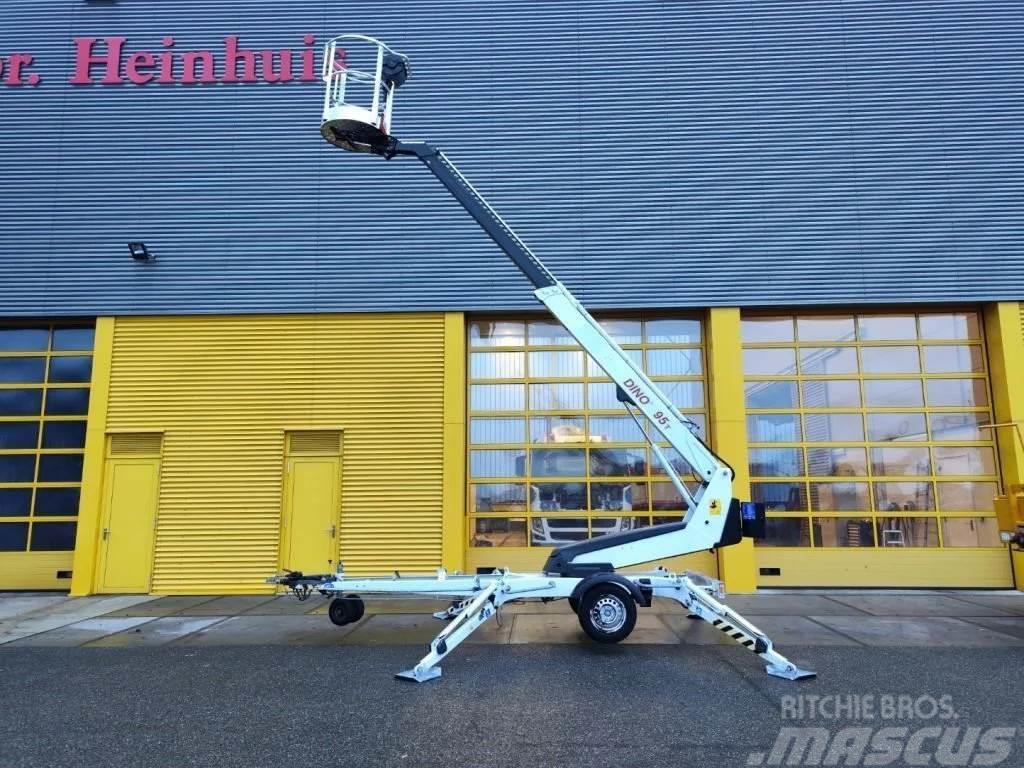 Dino 95T Electric! Trailer mounted aerial platforms