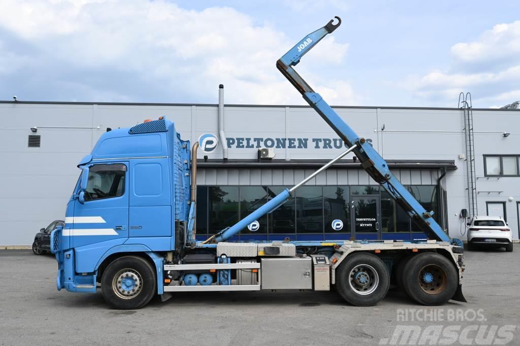 Volvo FH16 660 6x2 Joab Hook lift trucks