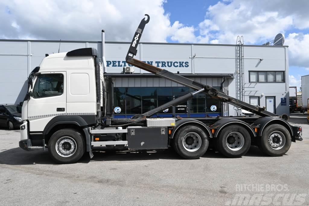 Volvo FMX500 8x4*4 Euro6 Hook lift trucks