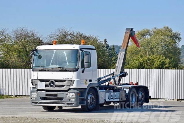 Mercedes-Benz ACTROS 2544 Abrollkipper * Top Zustand! Hook lift trucks