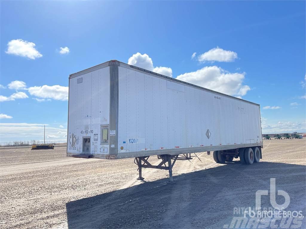  MONON 45 ft x 102 in T/A Box body semi-trailers