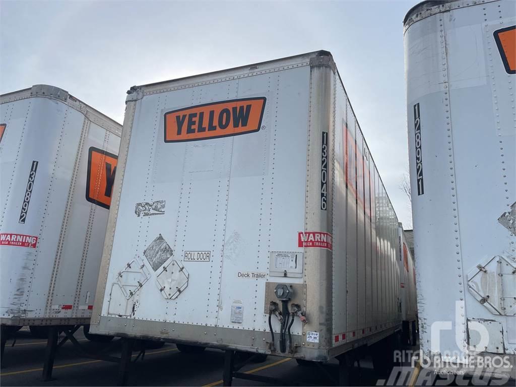 Stoughton 28 ft S/A Box body semi-trailers