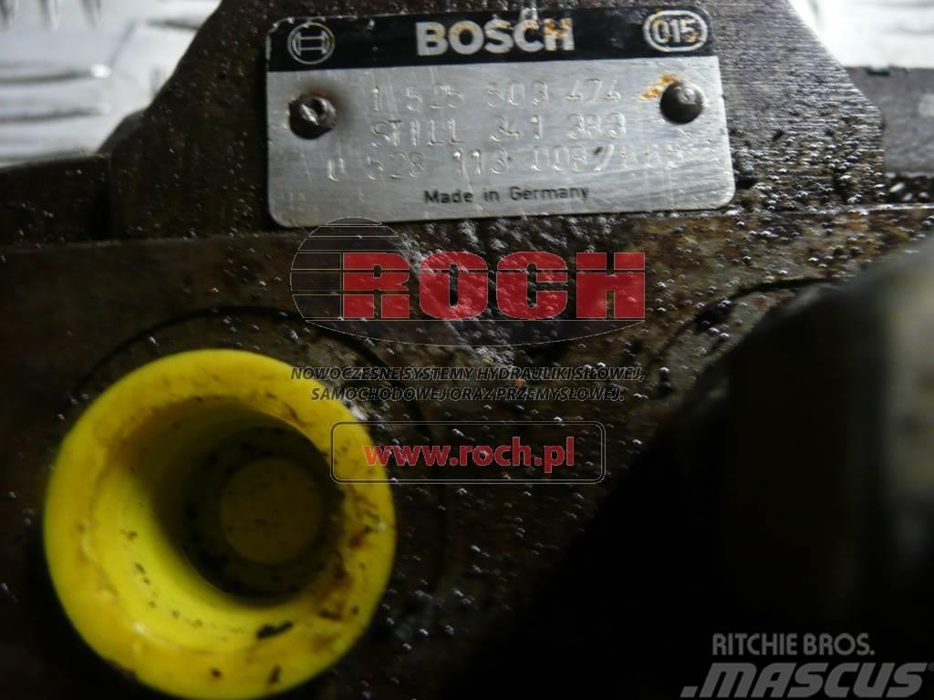 Bosch 1 525 503 474 341 383 0528 11B 008/665 1525503473  Componenti idrauliche