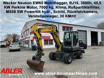 Wacker Neuson EW 65 Mobilbagger Powertilt MS08 Klima 30km/h TOP