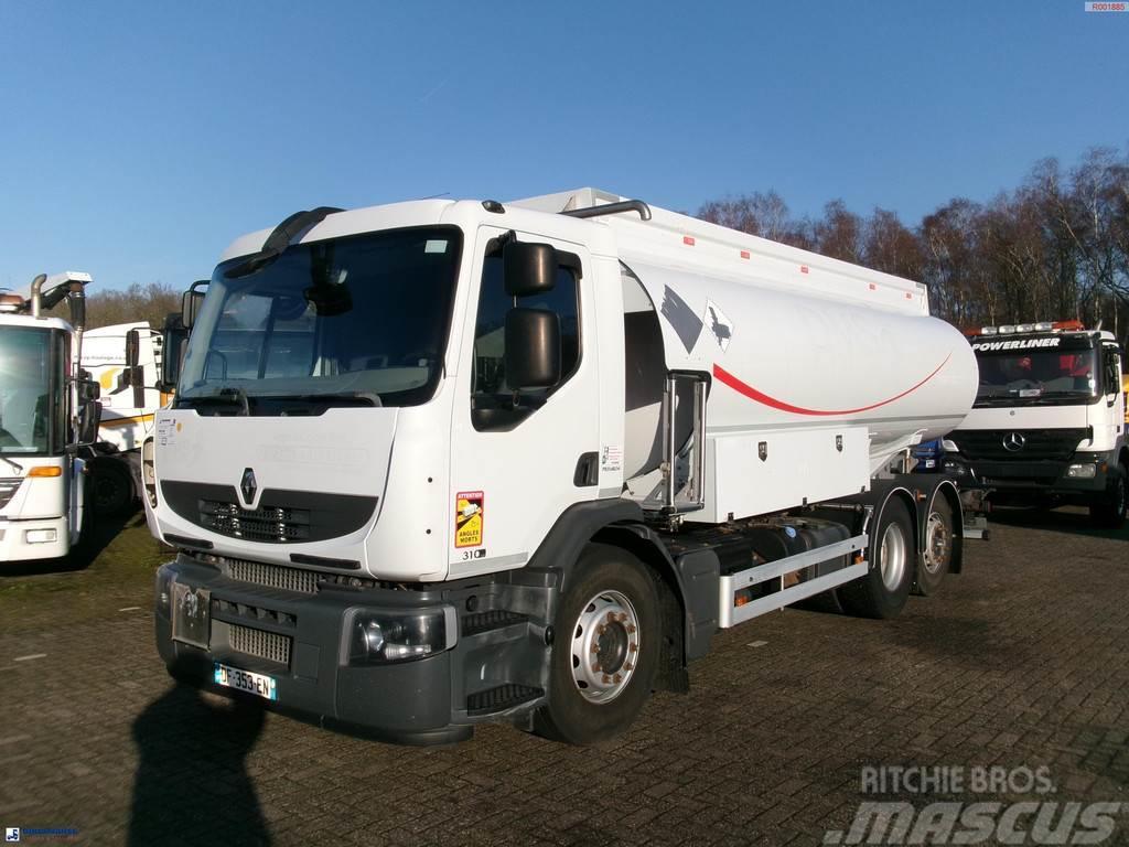 Renault Premium 300 6x2 fuel tank 19 m3 / 5 comp / ADR 31/ Tanker trucks