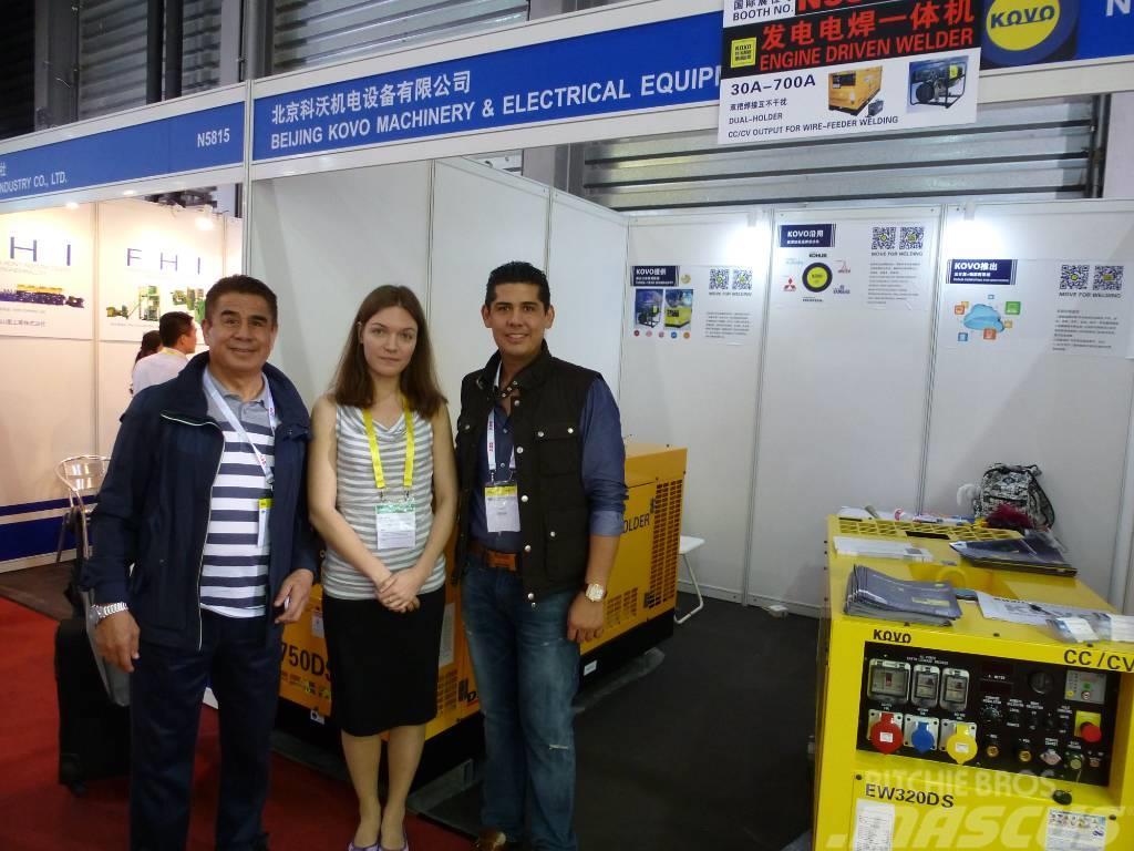 Kovo powered by yanmar engine welder China diesel Equip Welding machines