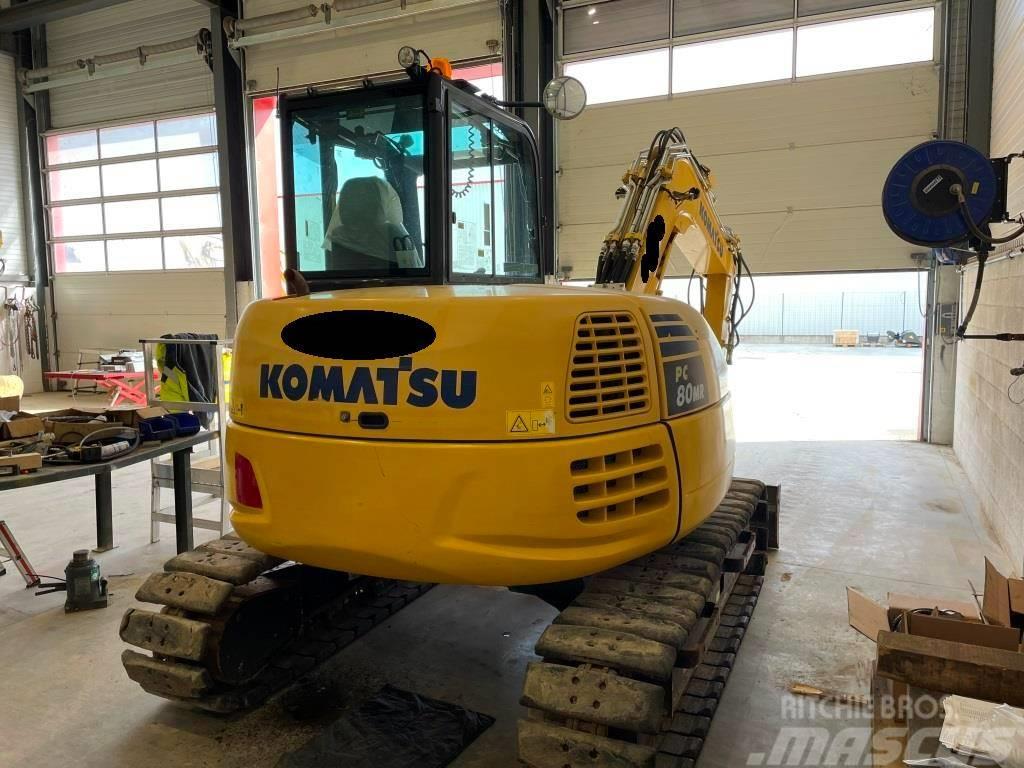Komatsu PC80MR-5 Midi excavators  7t - 12t