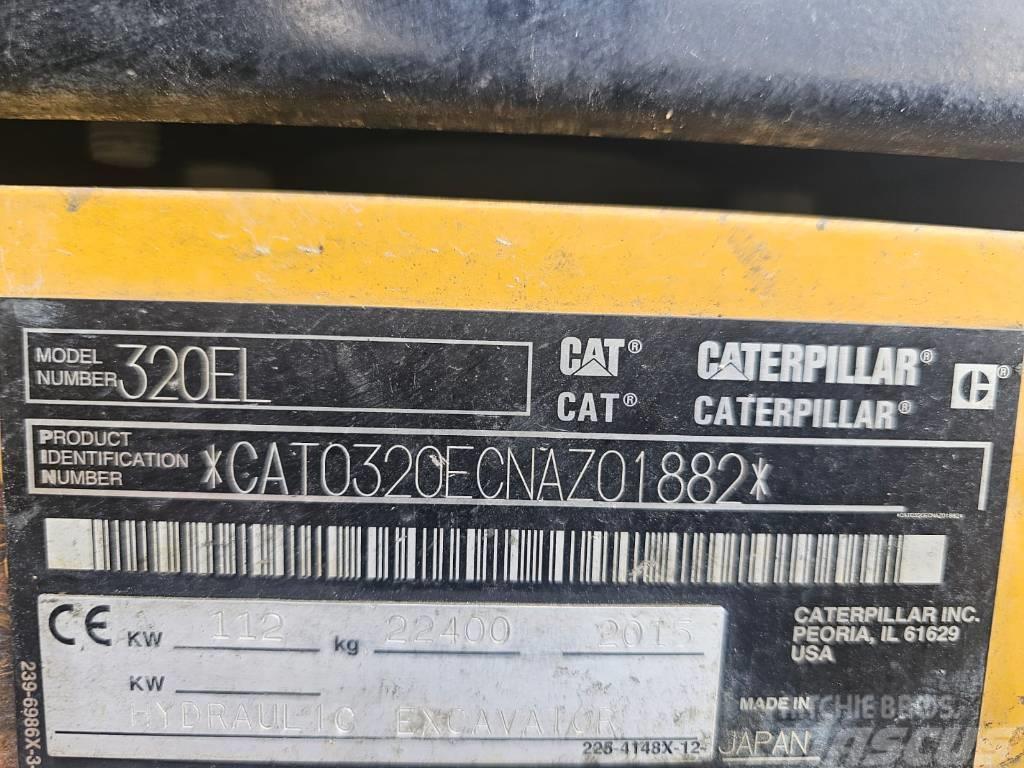 CAT 320 EL GPS 3D Topcon Crawler excavators
