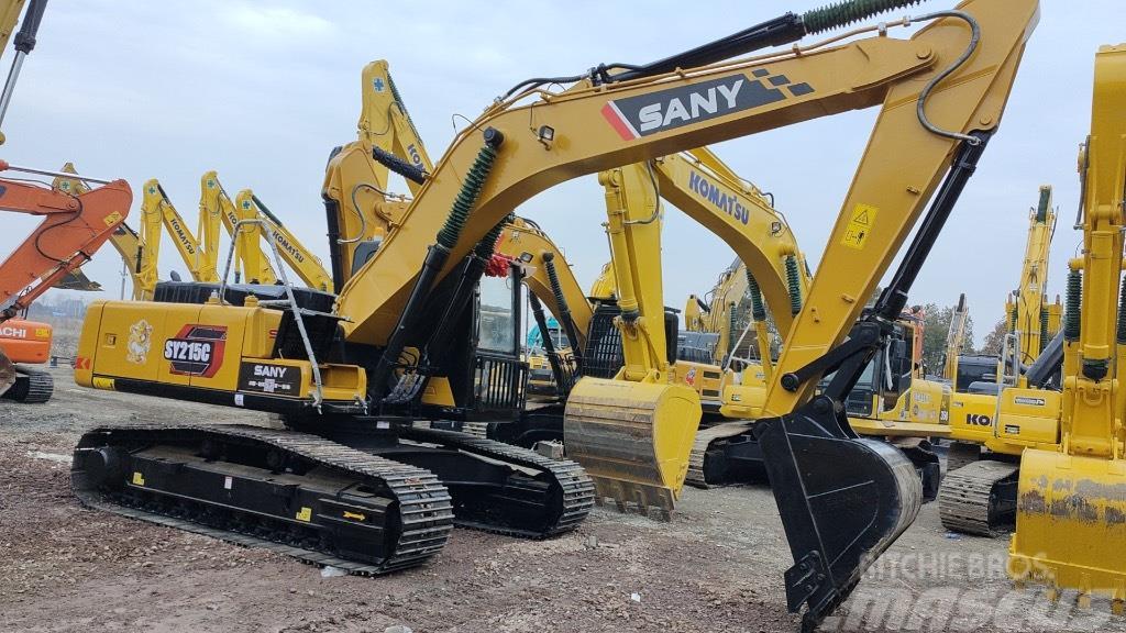 Sany SY 215 Crawler excavators