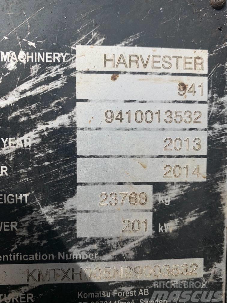Komatsu 941.1 Harvesters