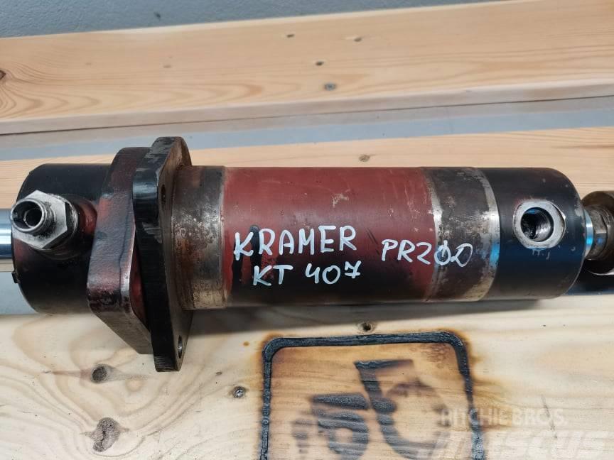 Kramer KT 407 Carraro piston turning Hydraulics