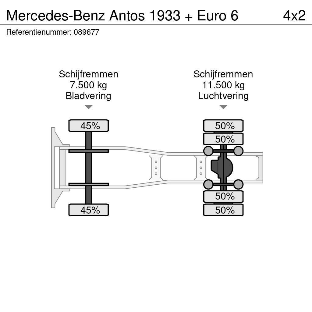 Mercedes-Benz Antos 1933 + Euro 6 Tractor Units