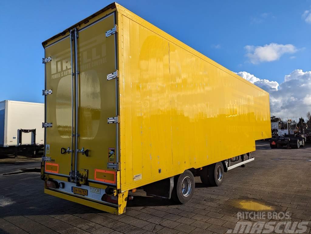 Floor FLO-2-101 - Gesloten Semi-Dieplader 12.5m - ALU Op Low loader-semi-trailers