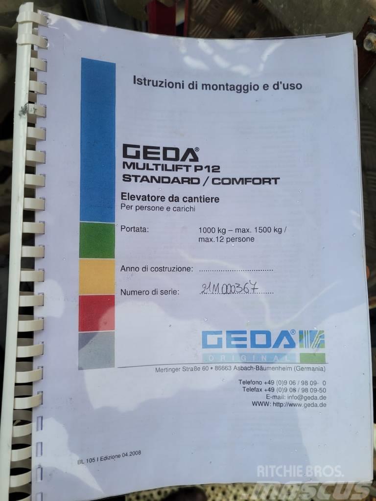Geda Multilift P12 Comfort / GEDA Aufzug / GEDA Lift Scaffolding equipment