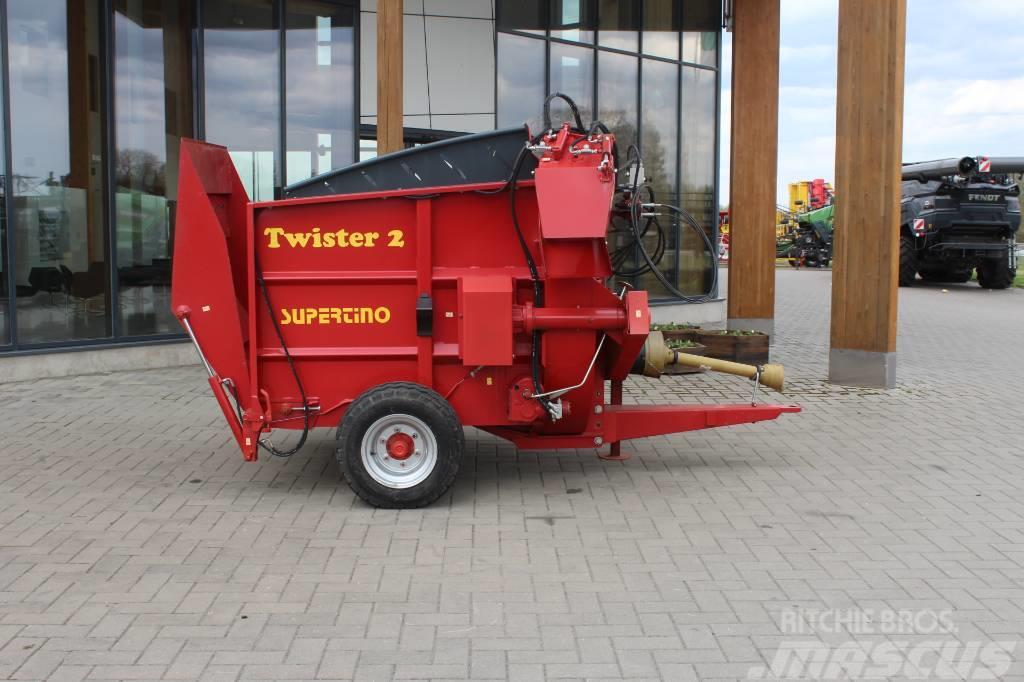 Supertino Twister 2 Bale shredders, cutters and unrollers