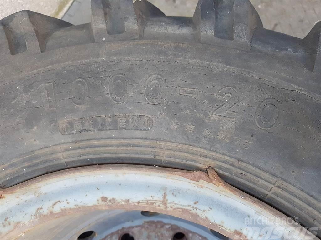 Furukawa W725LS-10.00-20-Tire/Reifen/Band Tyres, wheels and rims