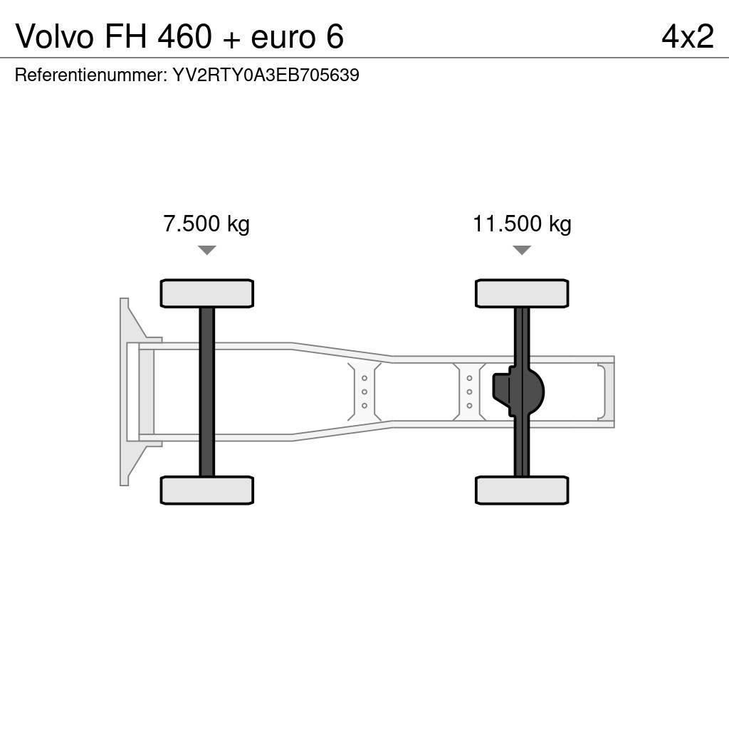 Volvo FH 460 + euro 6 Tractor Units