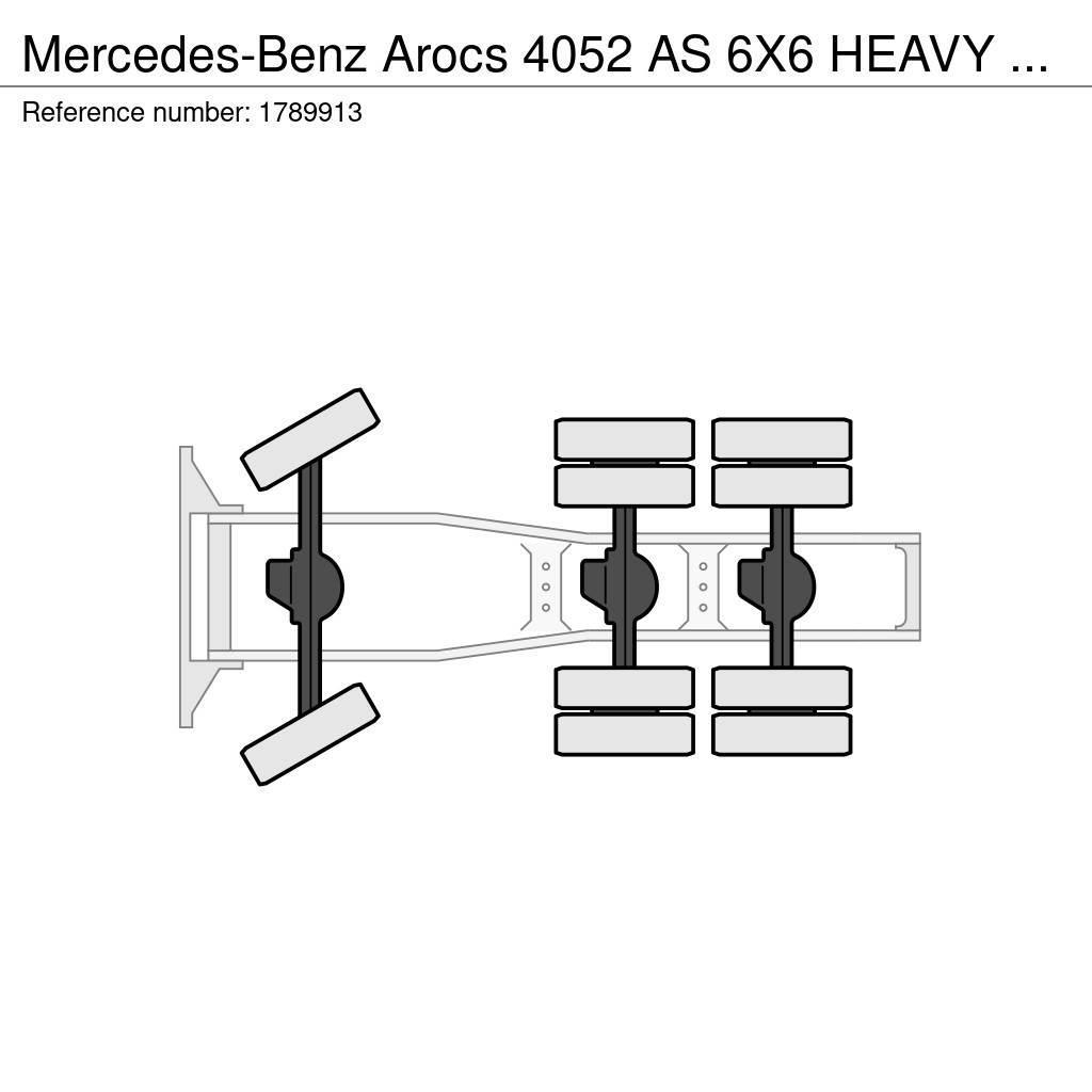 Mercedes-Benz Arocs 4052 AS 6X6 HEAVY DUTY PRIME MOVERS NEW 2 UN Tractor Units
