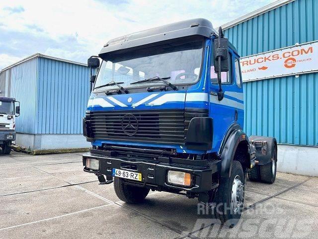 Mercedes-Benz SK 2038 AS V8 4x4 FULL STEEL SUSPENSION (ZF16 MANU Tractor Units