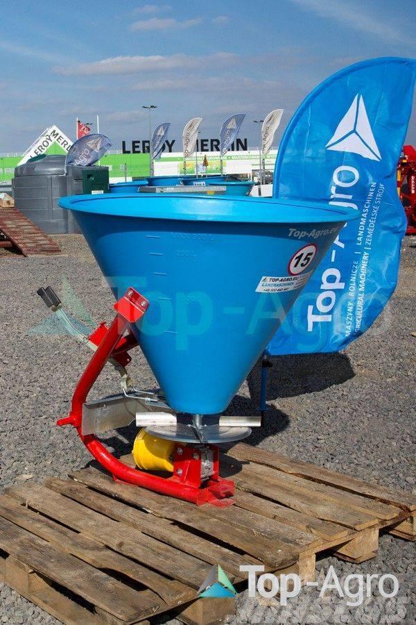 Top-Agro Mineral Fertilizer from 300L, INOX spreading disc Mineral spreaders