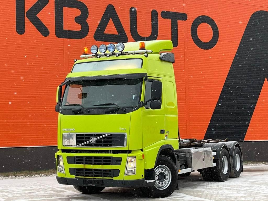 Volvo FH 480 6x2 FULL STEEL / BIG AXLE / HIAB 20 ton / L Hook lift trucks