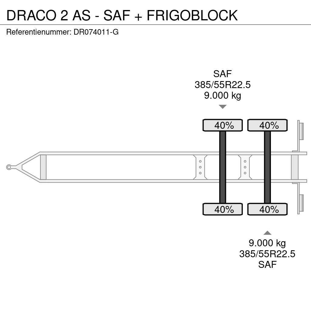 Draco 2 AS - SAF + FRIGOBLOCK Temperature controlled trailers