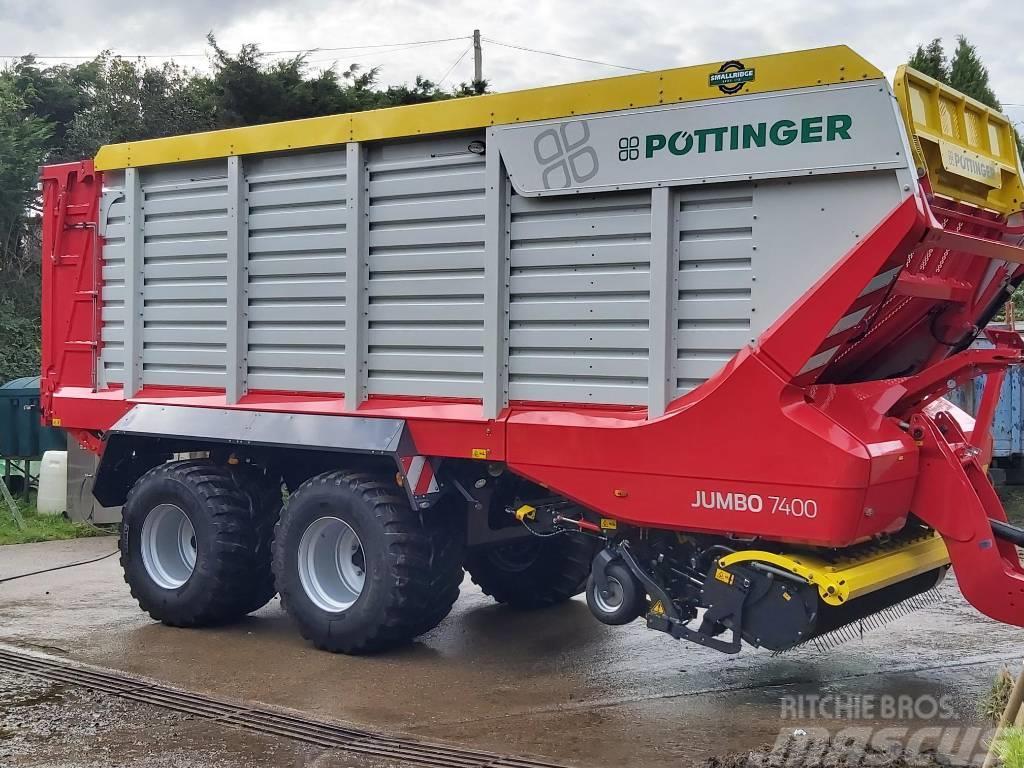 Pöttinger JUMBO 7400 Self loading trailers