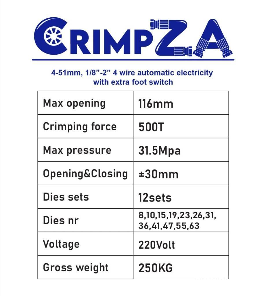  CrimpZA Crimping, Skiving, Cutting Equipment 12v/2 Other