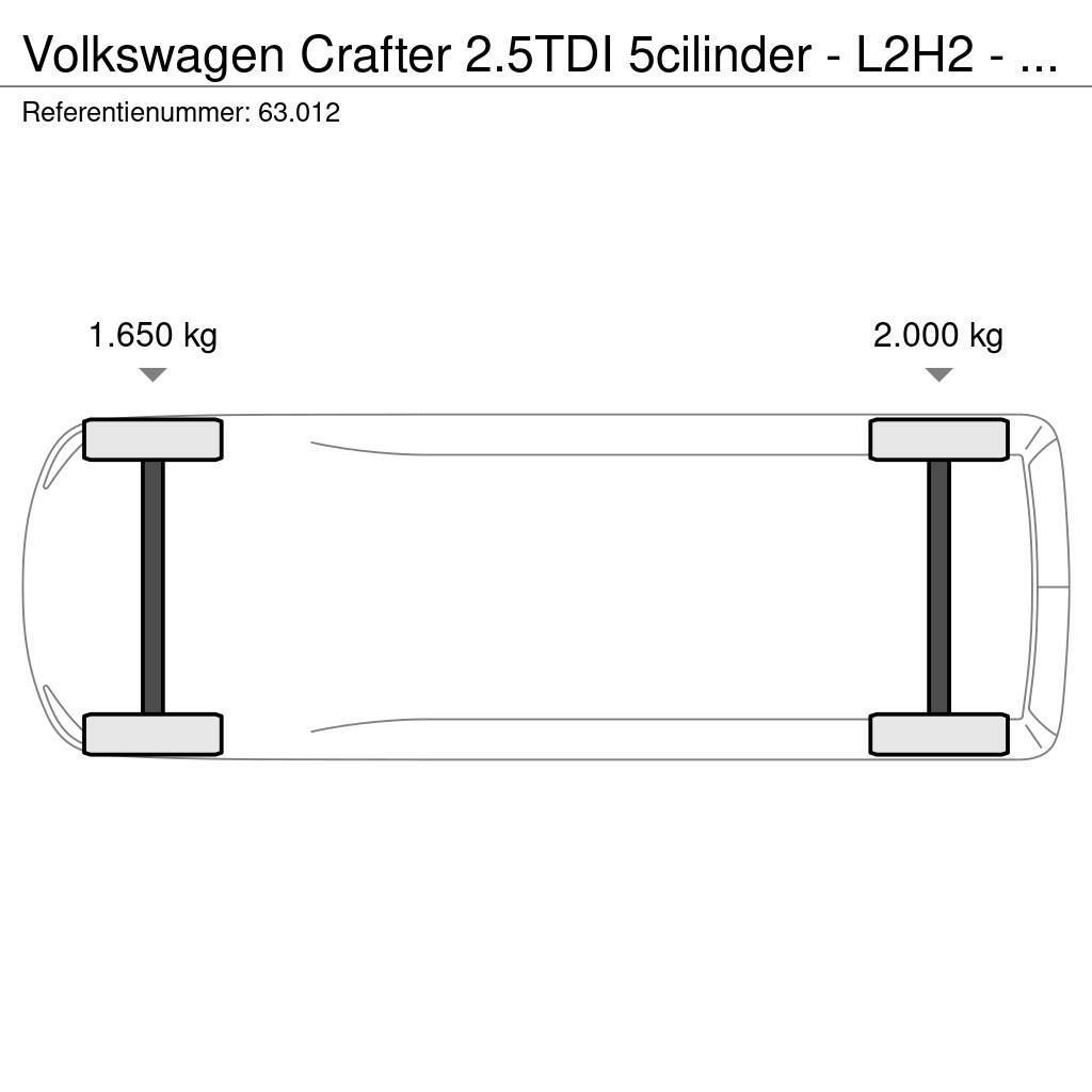 Volkswagen Crafter 2.5TDI 5cilinder - L2H2 - Klima+Cruise - 6 Box body