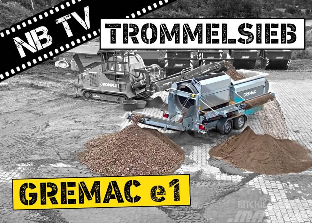 Gremac e1 Trommelsiebanlage - Radmobil Mobile screeners