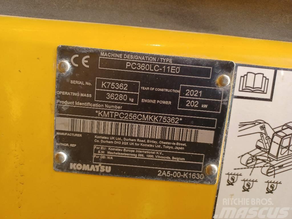 Komatsu PC360LCD-11 Crawler excavators