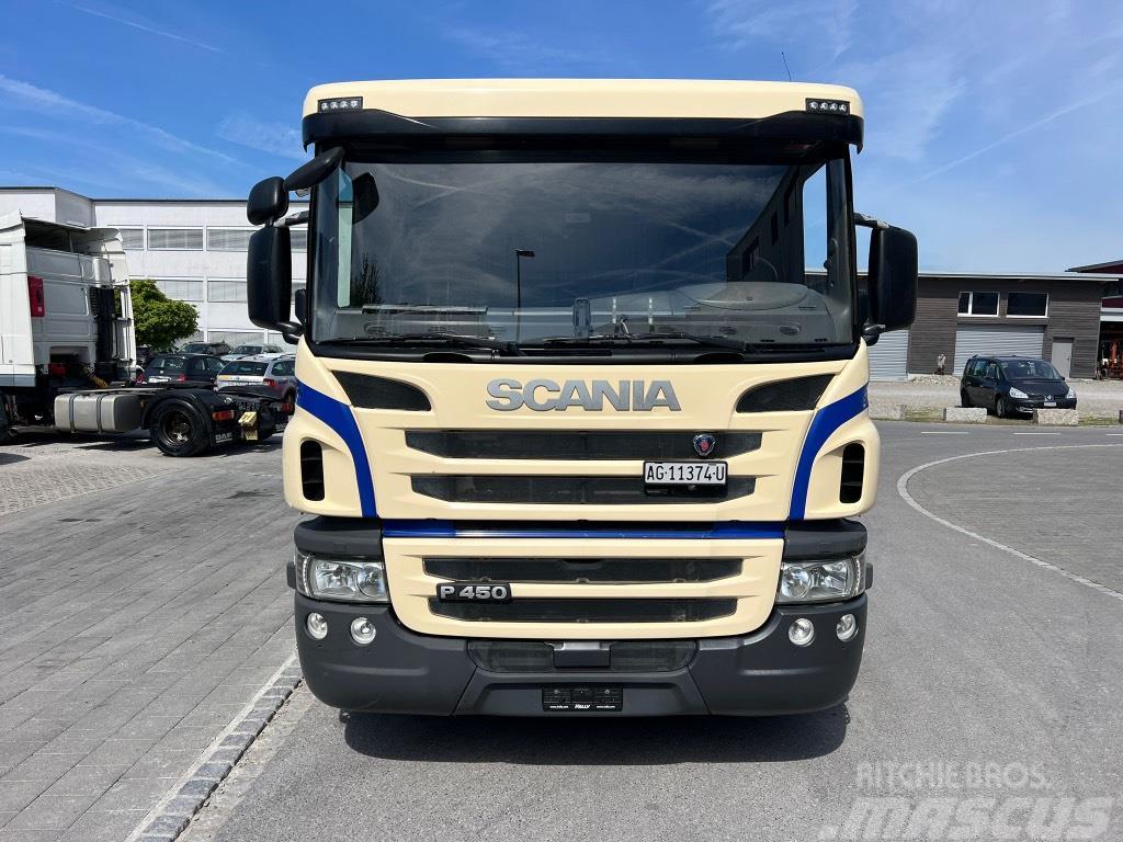 Scania P450 10x4 alustana Chassis Cab trucks