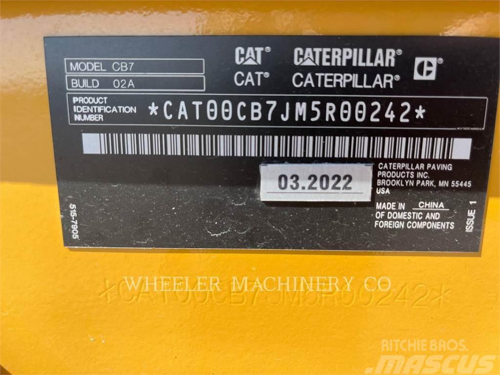 CAT CB7 Twin drum rollers