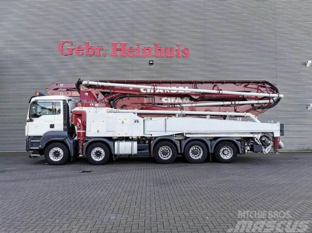 MAN TGS 54.480 10x4 Euro 6 Cifa K52L 52 Meter! Concrete pump trucks