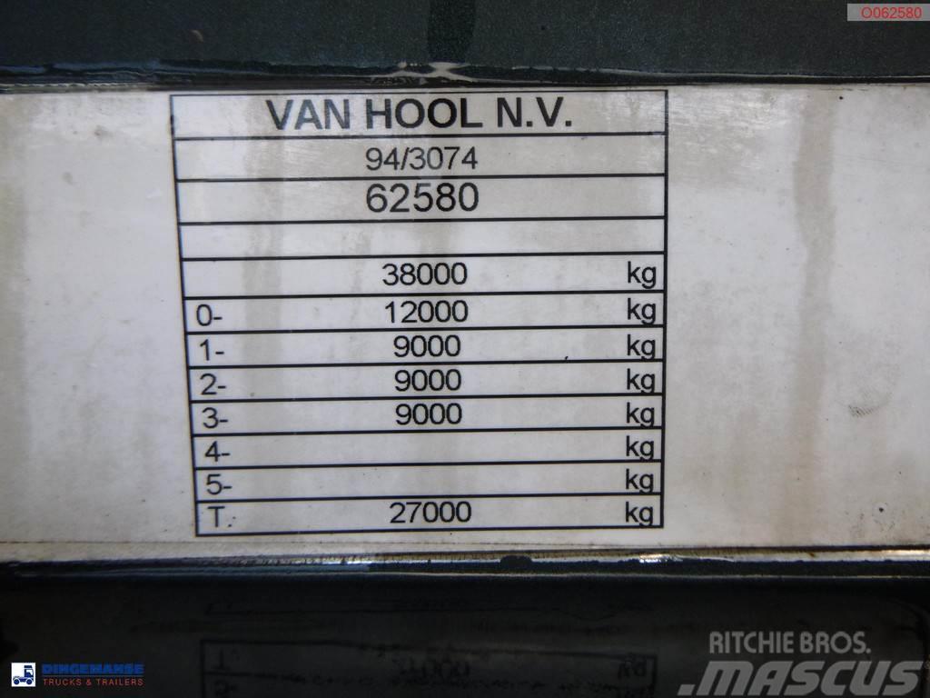 Van Hool Chemical tank inox 30 m3 / 1 comp ADR 12/03/2024 Tanker semi-trailers