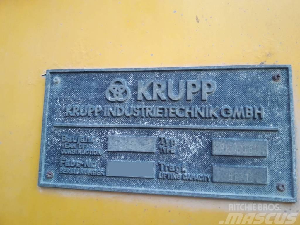 Krupp KMK 4080 All terrain cranes