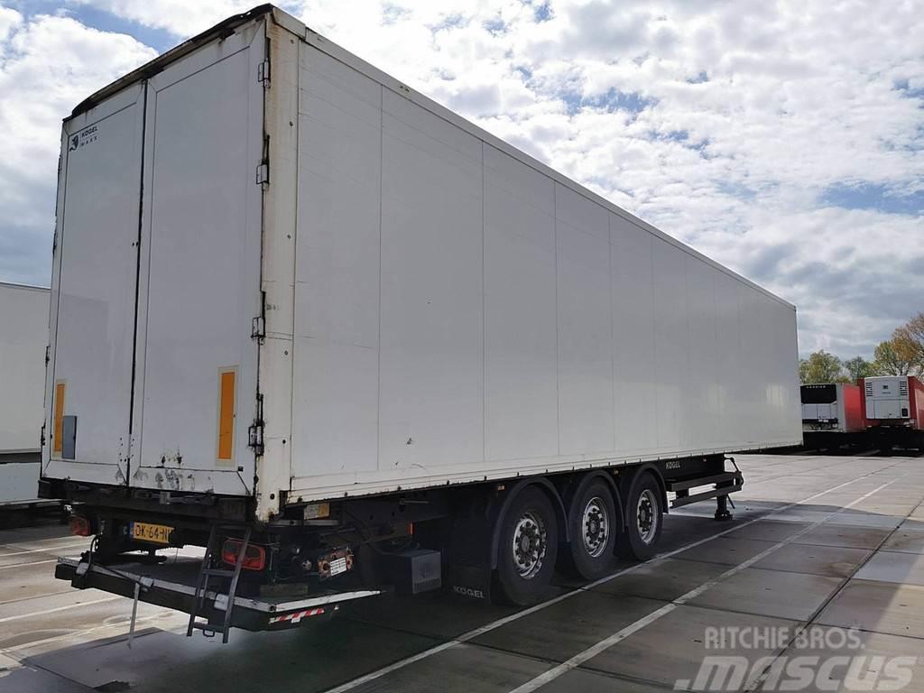 Kögel S 24 saf axles taillift Box body semi-trailers