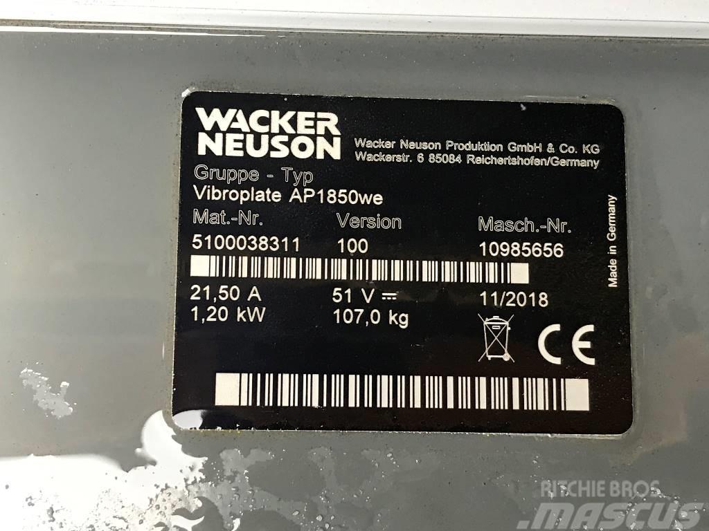 Wacker Neuson AP1850we Plate compactors