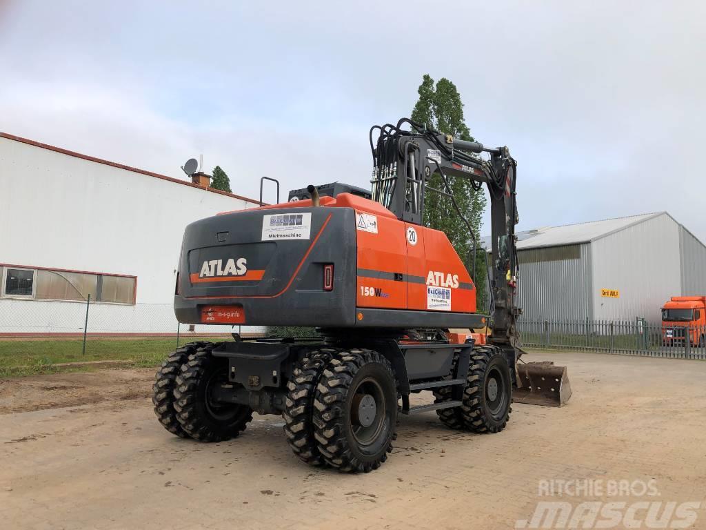 Atlas 150 W Wheeled excavators