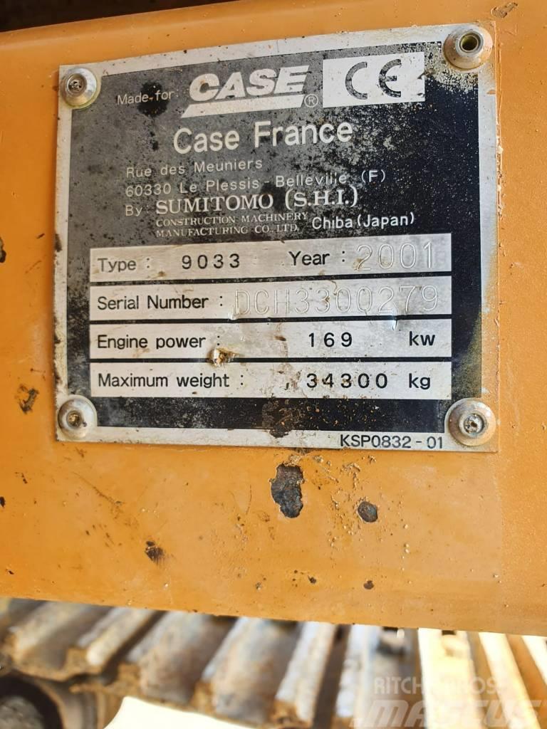 CASE 9033 Crawler excavators