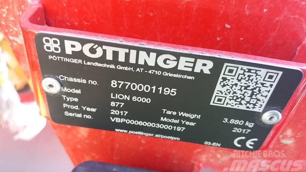 Pöttinger Lion 6000 tasojyrsin Power harrows and rototillers